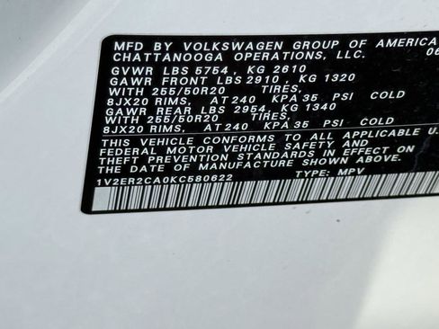 Used 2019 Volkswagen Atlas SEL image 31