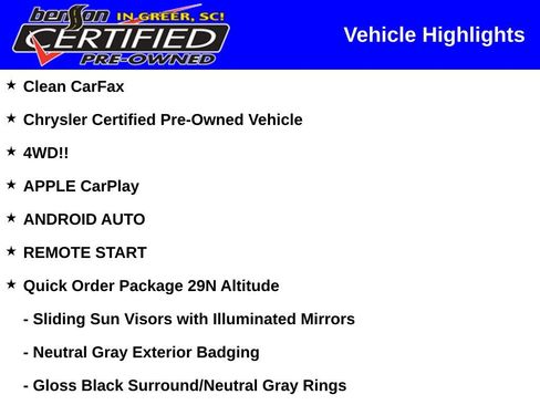 Certified 2026 Jeep Compass Latitude AWD/4WD image 2