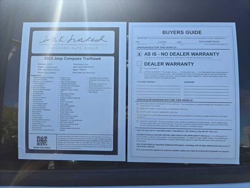 Used 2023 Jeep Compass Trailhawk image 18