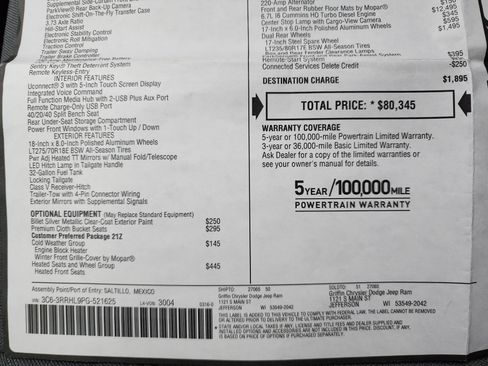 Used 2023 RAM 3500 Big Horn w/ Level 1 Equipment Group image 58