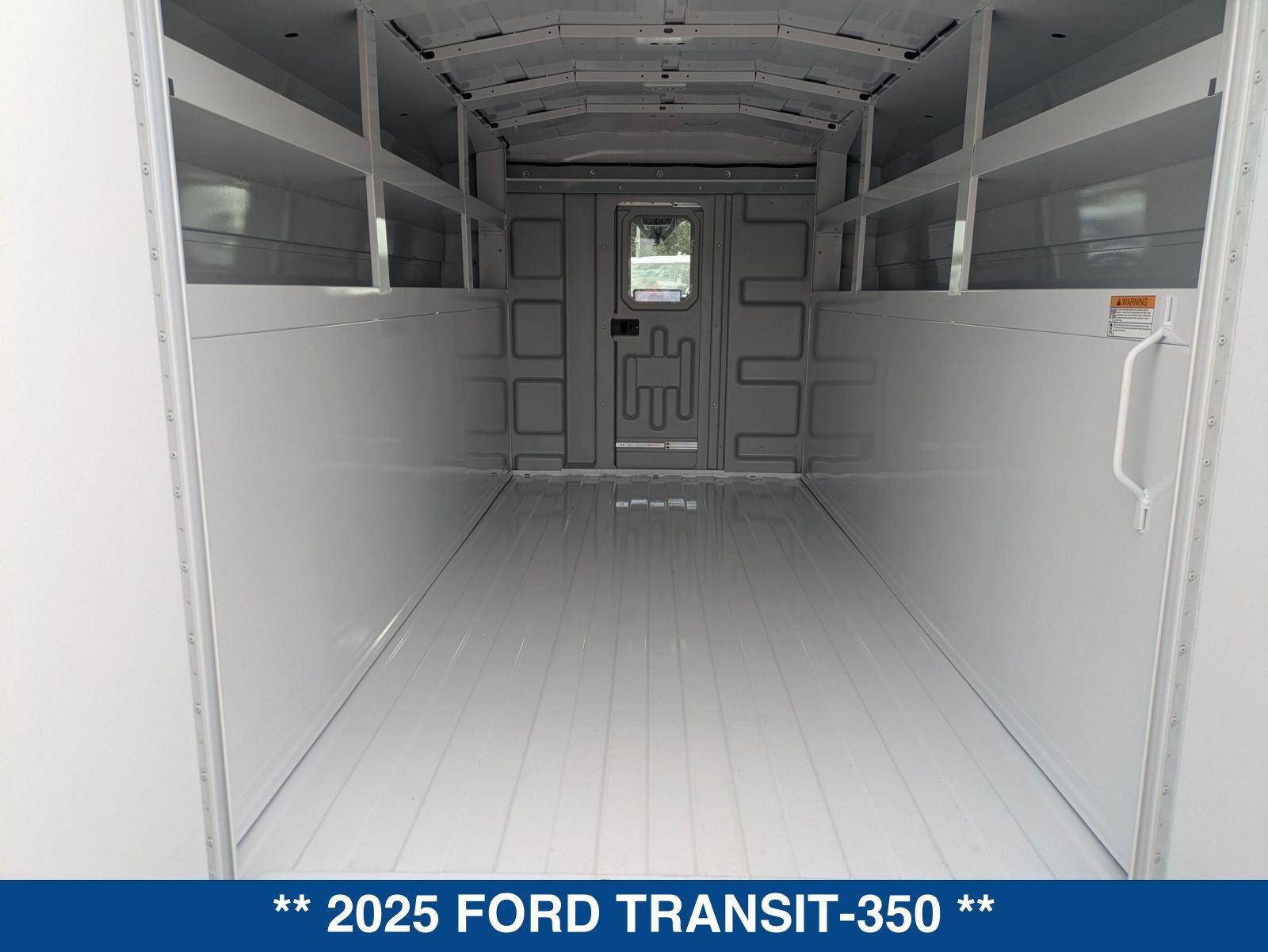 New 2025 Ford Transit 350 w/ Interior Upgrade Package RWD image 16