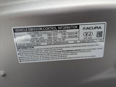 Certified 2021 Acura RDX FWD image 25