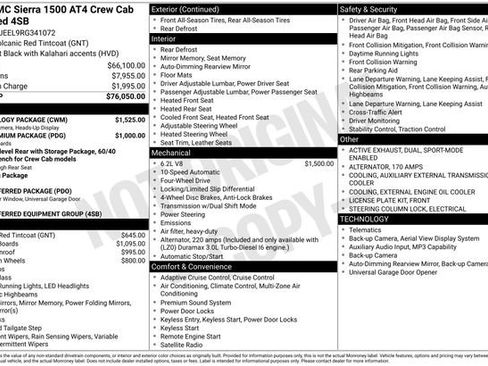 Used 2024 GMC Sierra 1500 AT4 w/ Technology Package image 29