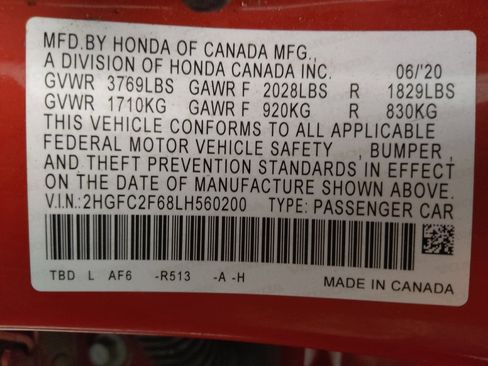 Used 2020 Honda Civic LX image 33