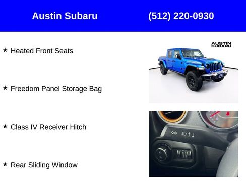 Used 2022 Jeep Gladiator Mojave w/ LED Lighting Group image 40