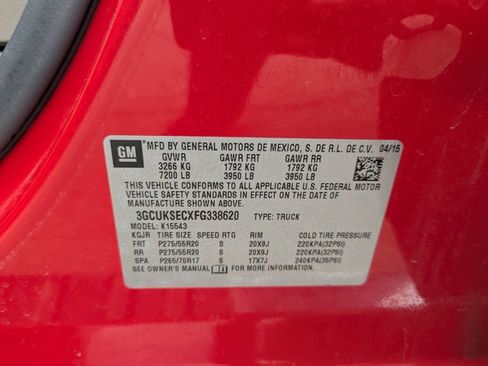 Used 2015 Chevrolet Silverado 1500 LTZ Z71 w/ LTZ Plus Package image 18