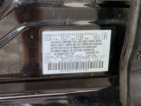 Used 2024 Nissan Sentra SR FWD image 40