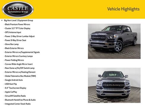 Used 2022 RAM 1500 Big Horn AWD/4WD image 8