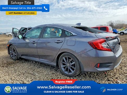 Used 2020 Honda Civic EX-L image 3