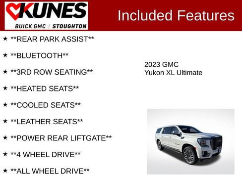 Used 2023 GMC Yukon XL Denali Ultimate image 3