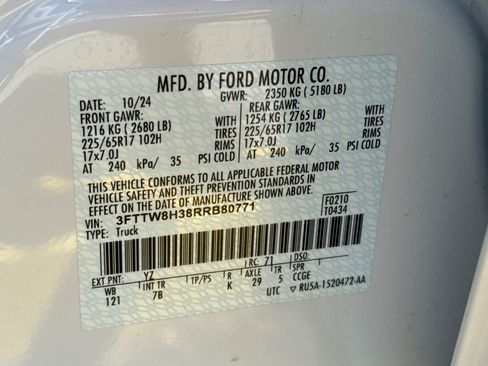 Used 2024 Ford Maverick XLT FWD image 27