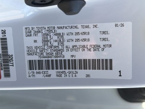 New 2026 Toyota Sequoia TRD Pro image 36