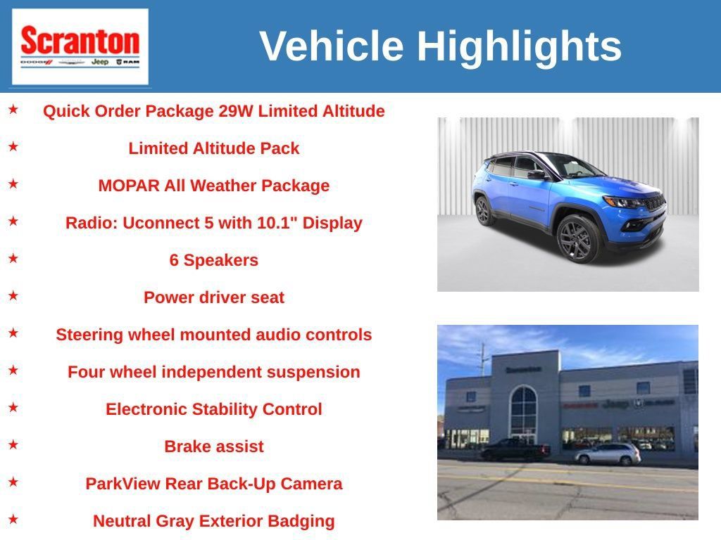 New 2026 Jeep Compass Limited AWD/4WD image 6