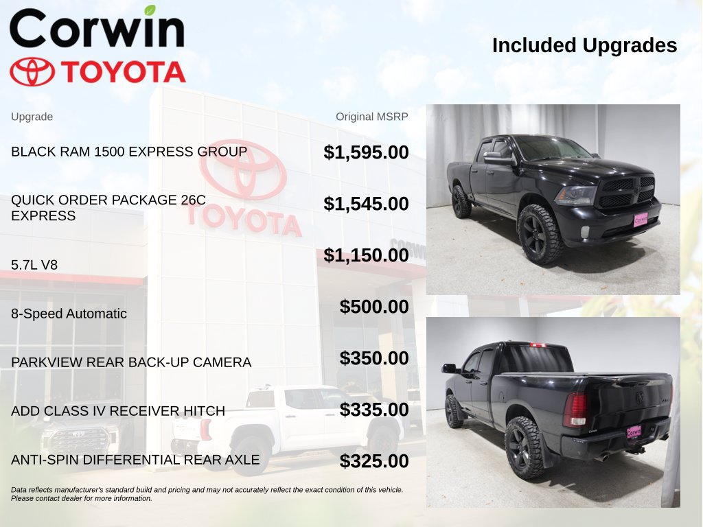 Used 2015 RAM 1500 Express w/ Black Ram 1500 Express Group AWD/4WD image 4