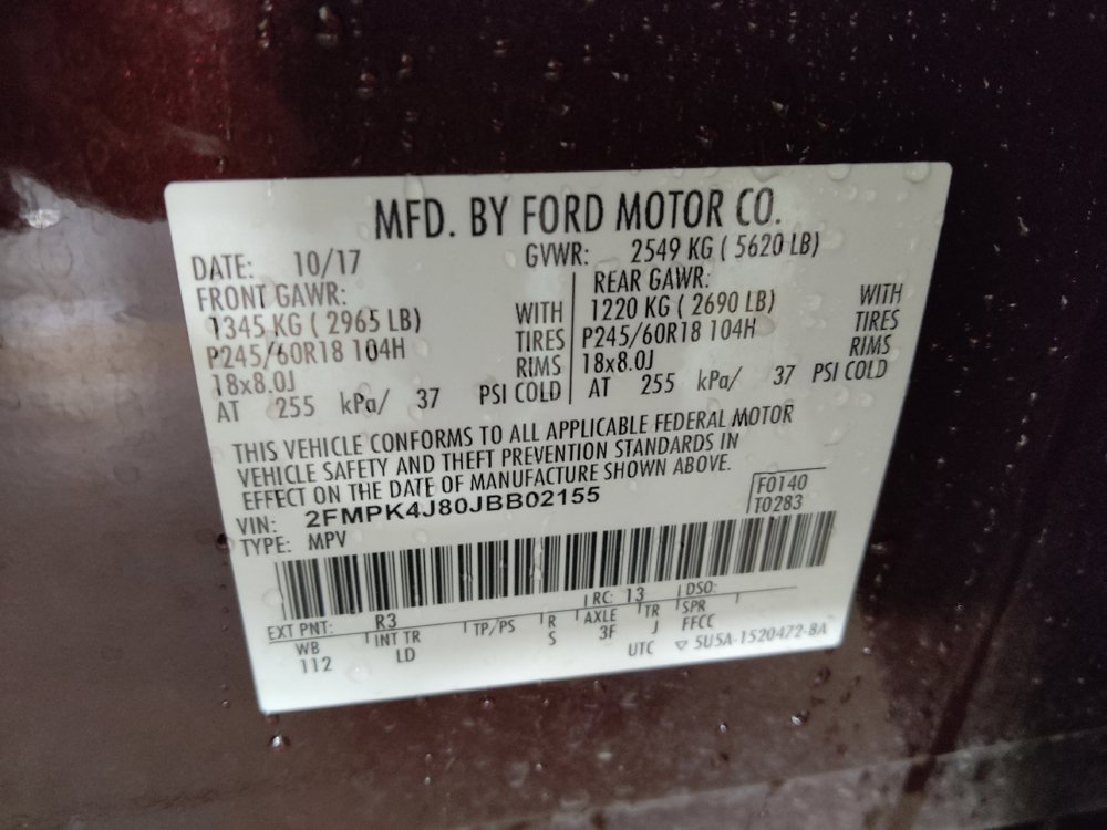 Used 2018 Ford Edge SEL w/ Equipment Group 201A AWD/4WD image 33