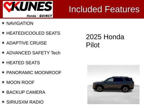 Used 2025 Honda Pilot Elite image 4