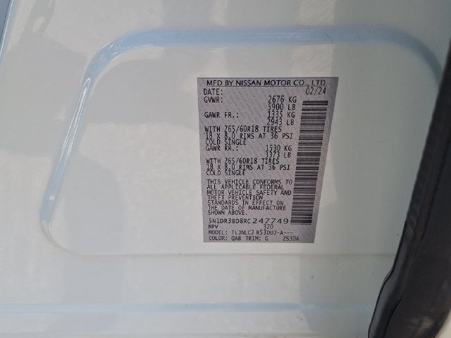 Certified 2024 Nissan Pathfinder Rock Creek AWD/4WD image 30