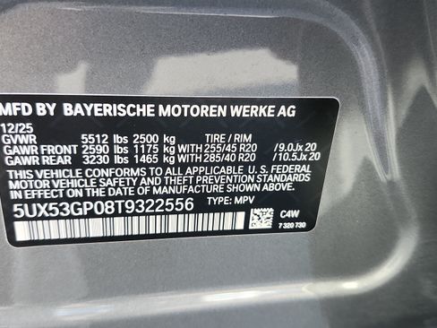 New 2026 BMW X3 xDrive30i w/ Convenience Package AWD/4WD image 18