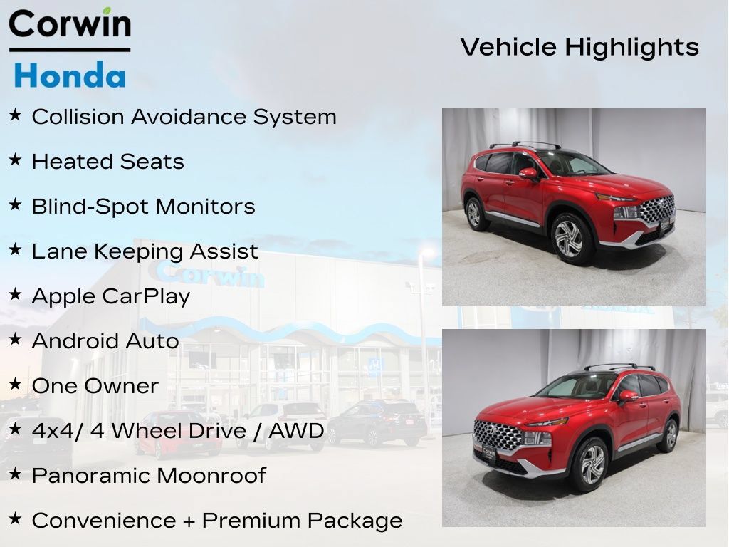 Used 2022 Hyundai Santa Fe SEL w/ Convenience + Premium Package AWD/4WD image 11