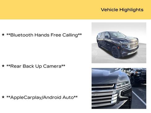 Used 2024 Chevrolet Suburban High Country w/ Advanced Technology Package image 10