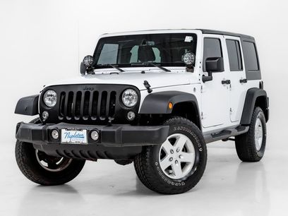 Used 2017 Jeep Wrangler Unlimited Sport w/ Quick Order Package 24S