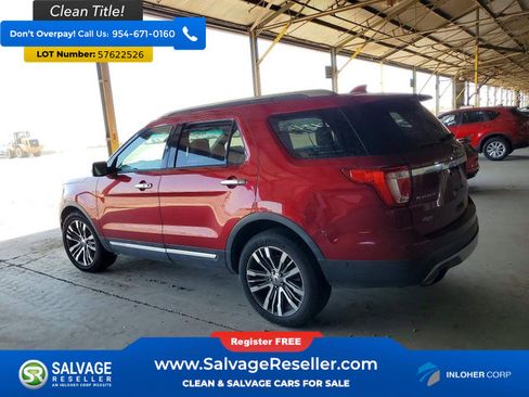 Used 2017 Ford Explorer Platinum AWD/4WD image 3