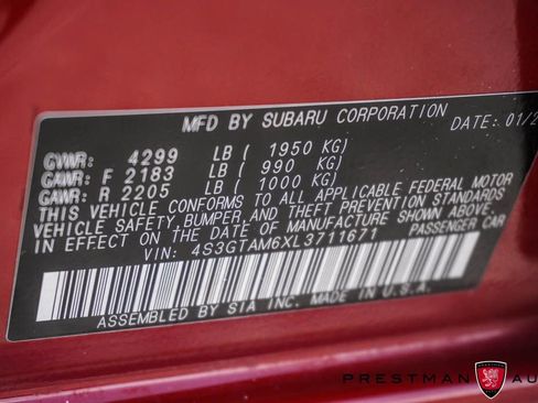 Used 2020 Subaru Impreza 2.0i Sport AWD/4WD image 23