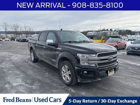 Certified 2018 Ford F150 Platinum w/ Equipment Group 701A Luxury image 1