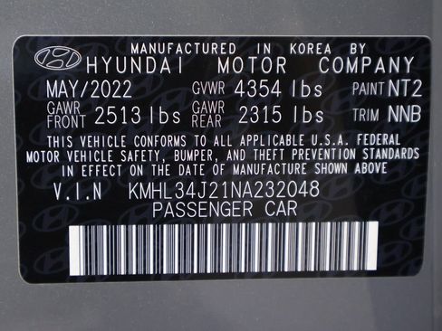 Certified 2022 Hyundai Sonata Limited FWD image 50