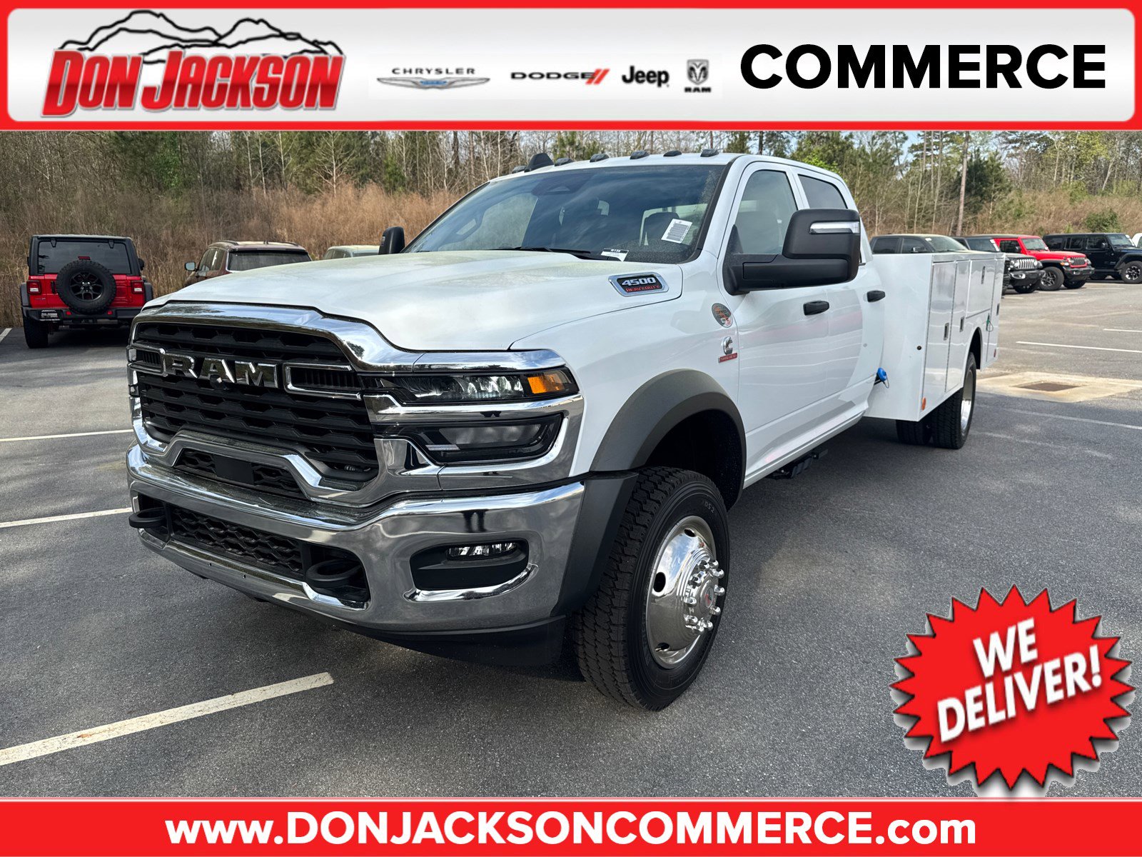 New 2026 RAM 4500 Tradesman w/ Chrome Appearance Group AWD/4WD image 1