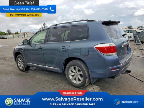 Used 2013 Toyota Highlander 4WD Hybrid w/ Leather Premium Pkg image 3