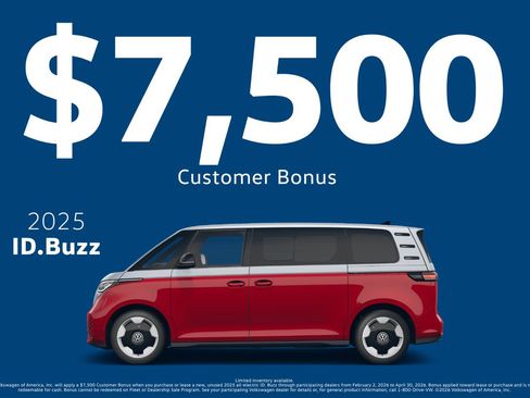 New 2025 Volkswagen ID. Buzz Pro S Plus image 3