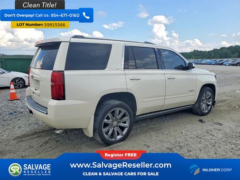 Used 2015 Chevrolet Tahoe LTZ AWD/4WD image 4