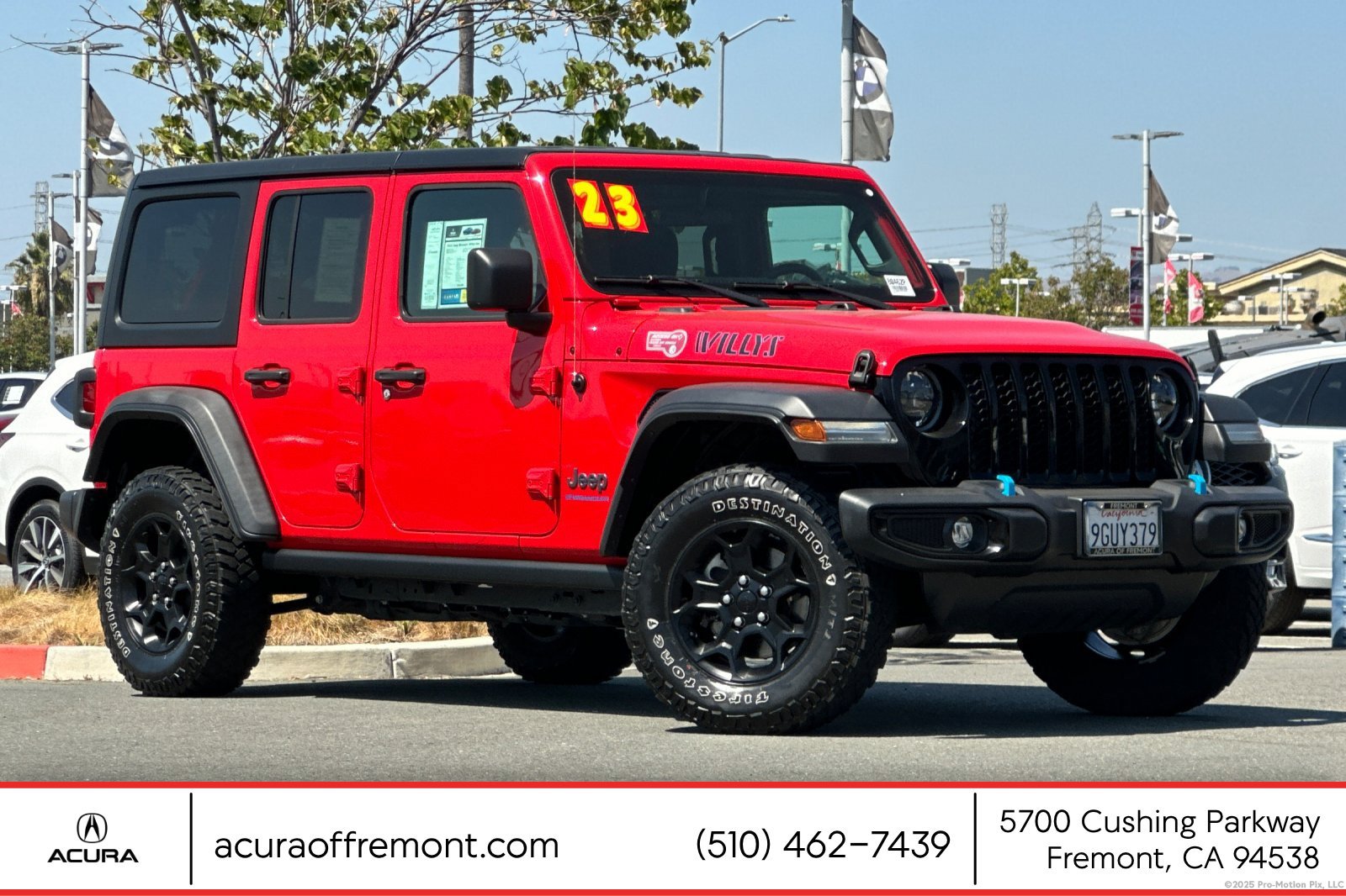 Used 2023 Jeep Wrangler Unlimited AWD/4WD image 1