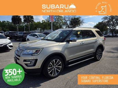 Used 2017 Ford Explorer Platinum