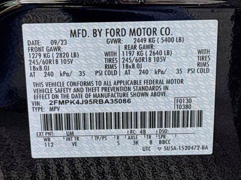 Certified 2024 Ford Edge SEL w/ Convenience Package AWD/4WD image 30