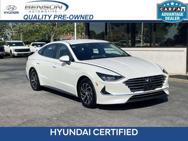 Certified 2022 Hyundai Sonata Blue FWD image 1