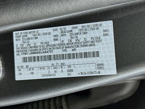 Used 2025 Ford Escape ST-Line AWD/4WD image 31