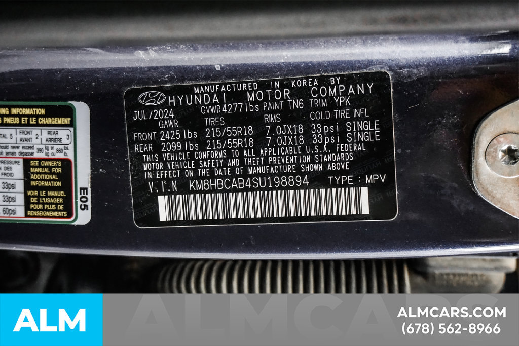 Used 2025 Hyundai Kona SEL AWD/4WD image 57