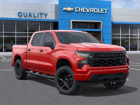 New 2026 Chevrolet Silverado 1500 Custom w/ Turbomax Blackout Package RWD image 7