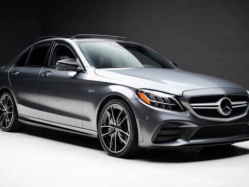 Used 2021 Mercedes-Benz C 43 AMG 4MATIC Sedan w/ Driver Assistance Package image 95