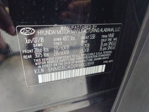 Used 2019 Hyundai Santa Fe SEL AWD/4WD image 30