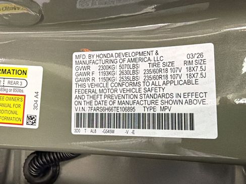 New 2026 Honda CR-V TrailSport image 20