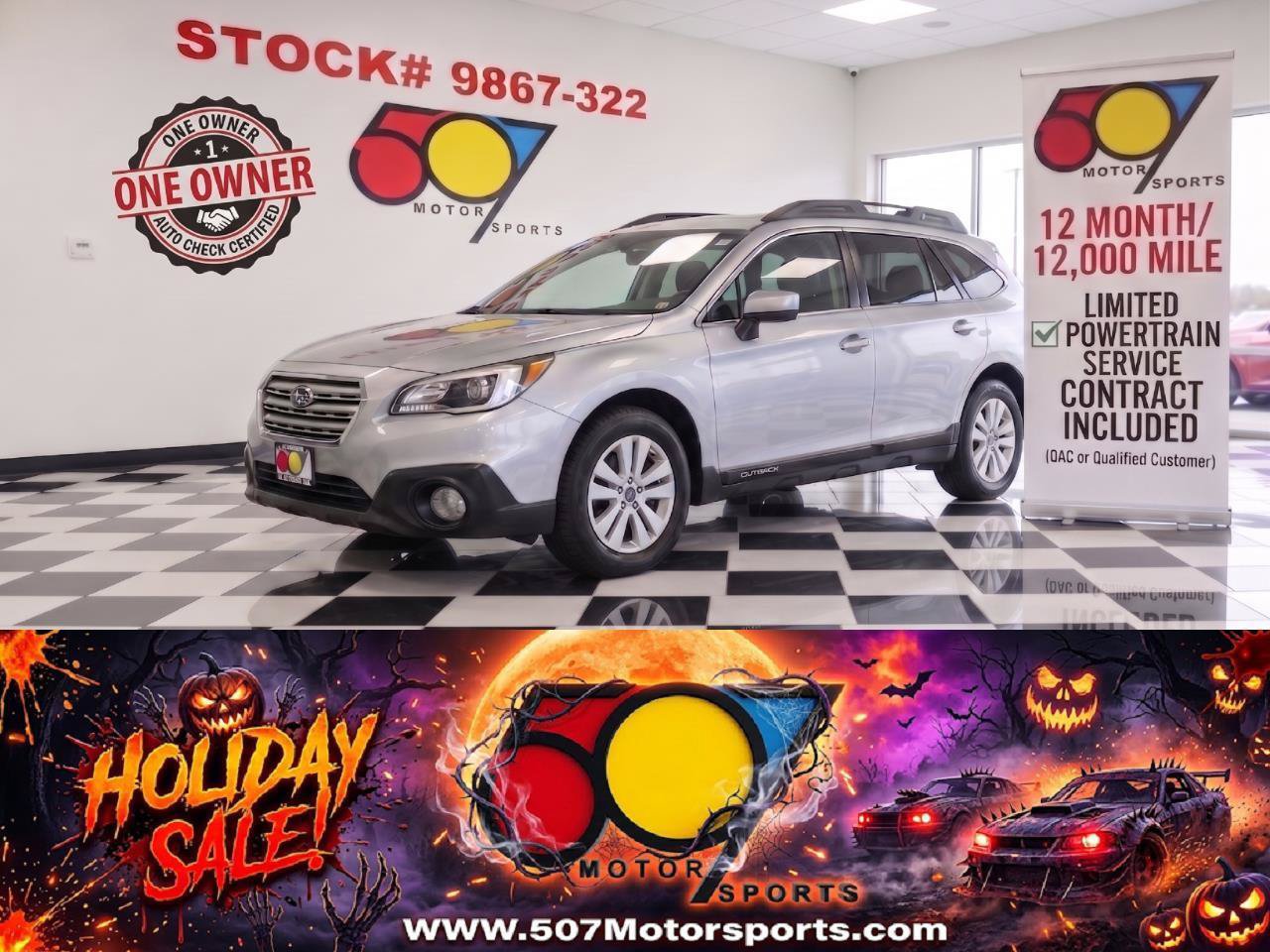 Used 2018 Subaru Outback 2.5i Premium AWD/4WD image 1