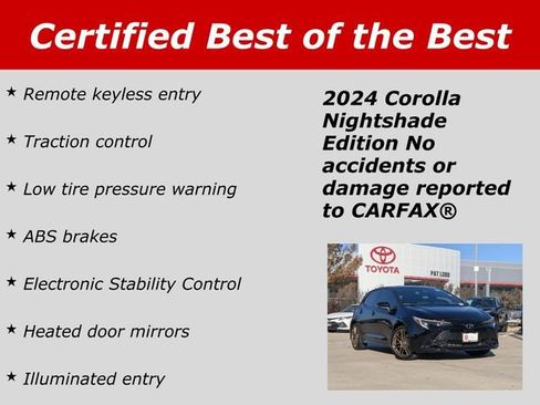 Certified 2024 Toyota Corolla SE image 35