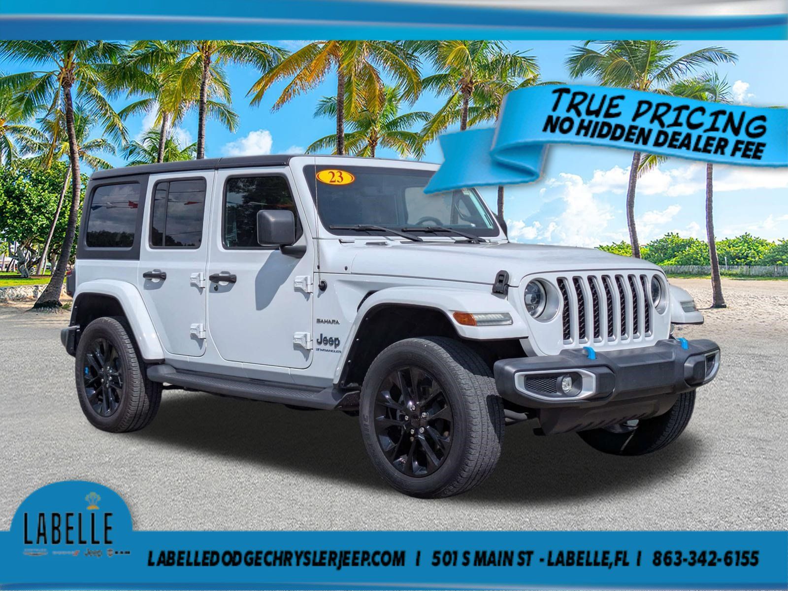 Used 2023 Jeep Wrangler Unlimited Sahara AWD/4WD image 2