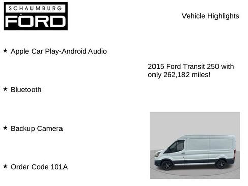 Used 2015 Ford Transit 250 148 Medium Roof RWD image 7