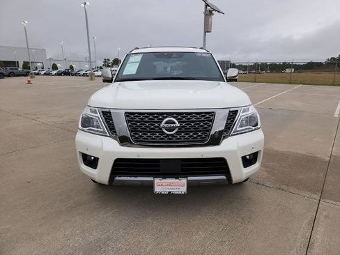 Certified 2019 Nissan Armada Platinum w/ Captain's Chairs Package image 9