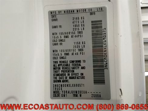 Used 2020 Nissan NV200 SV FWD image 20