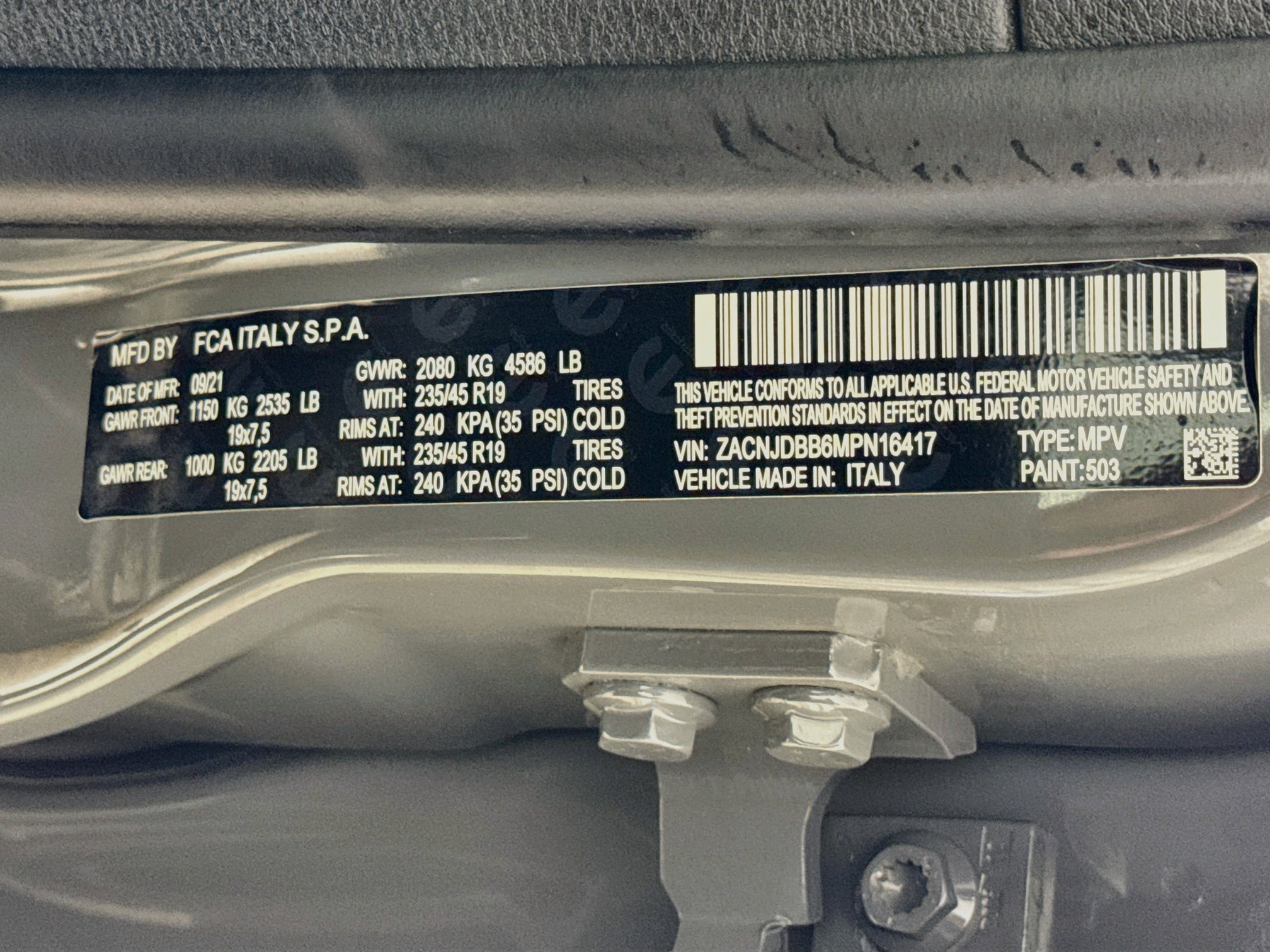 Certified 2021 Jeep Renegade Latitude AWD/4WD image 29